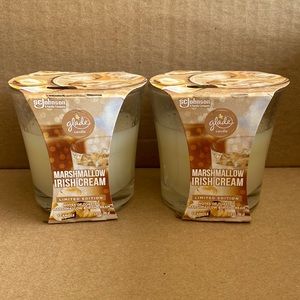 Glade Marshmallow Irish Cream Candles